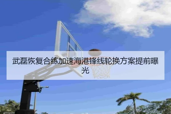 武磊恢复合练加速海港锋线轮换方案提前曝光